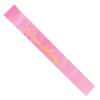 Set of 2 60th Birthday Sash and Tiara Pink Birthday