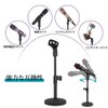Samcos Microphone Stand, Tabletop Microphone Stand, Height Adjustable, Angle Adjustable,