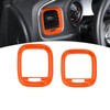 PDKLIN for Charger Dashboard Side Air Vent Cover Trim Fit