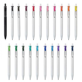 Uniball One Ballpoint Pen 0.38 0.5 UMN-S 0.38 Mandarin Orange 4ea
