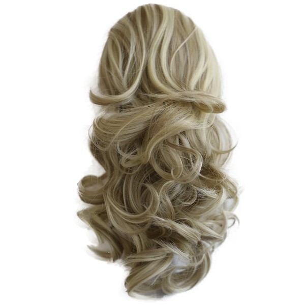 PRETTYSHOP 12" Hairpiece Braid Ponytail Extension Voluminous Wavy Lightblond Mix