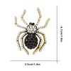 Gleamart Spider Brooch Pin Retro Crystal Animal Brooch Pin for