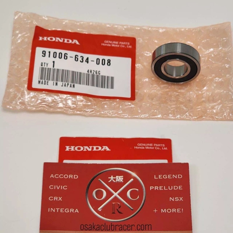 Honda Genuine OEM Honda Clutch Pilot Bearing 91006-634-008 New 88-91