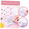 KICHOUSE Mini Notepads Sticky Tabs Message Pad Stick Memo Notes