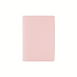 FENICE Classic Passport Cover Holder Wallet Case for Travel Essential RFID Blocking Vegan Leather Waterproof (PINK)