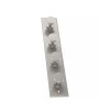 Satin Nickel Hook Rail Target brand Project 62 satin nickel