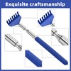 Kuvvfe 2 Pack Portable Extendable Back Scratcher, Stainless Steel Telescoping