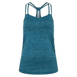 Black Diamond Womens Six Shooter Tank Top/Sleeveless Shirt, Fjord Blue, X-Large
