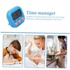 FUNOMOCYA Small Digital Kitchen Timer with Magnetic Back Multifunctional Countdown