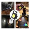 Mini Flashlight 500lm Lighting Portable USB Charging 180° Folding Handle