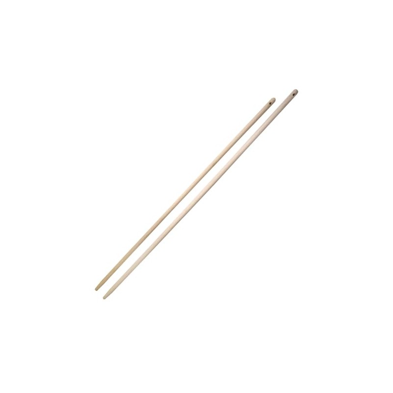 Hygoclean Broom Handle Natural Wood Length 150 cm Core Diameter