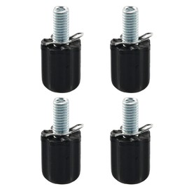 Index Adjusting Barrel RLECS 4PCS Mountain Bike Transmission Fine Adjustment Screws, M5 Index Derailleur Shift Cable Stop, M5 Downtube Barrel Adjuster