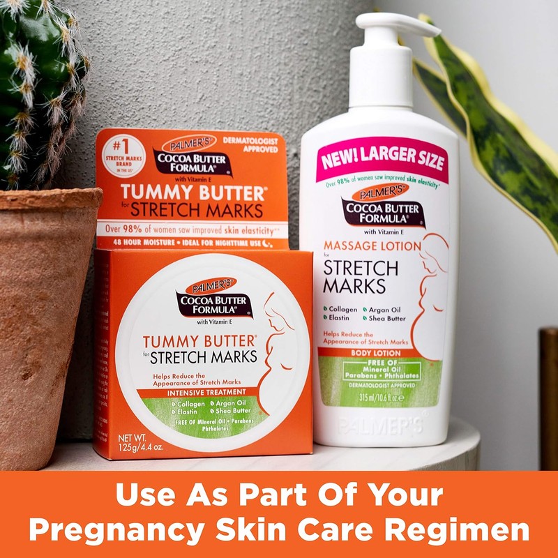Palmer's Cocoa Butter Formula, Crema con Vitamina E, Pack de