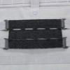 Laser Cut MOLLE Hook and Loop ID Display Panel Adapter