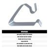 RV Screen Clips Door Window Retainer Clips for Installer Rescreening