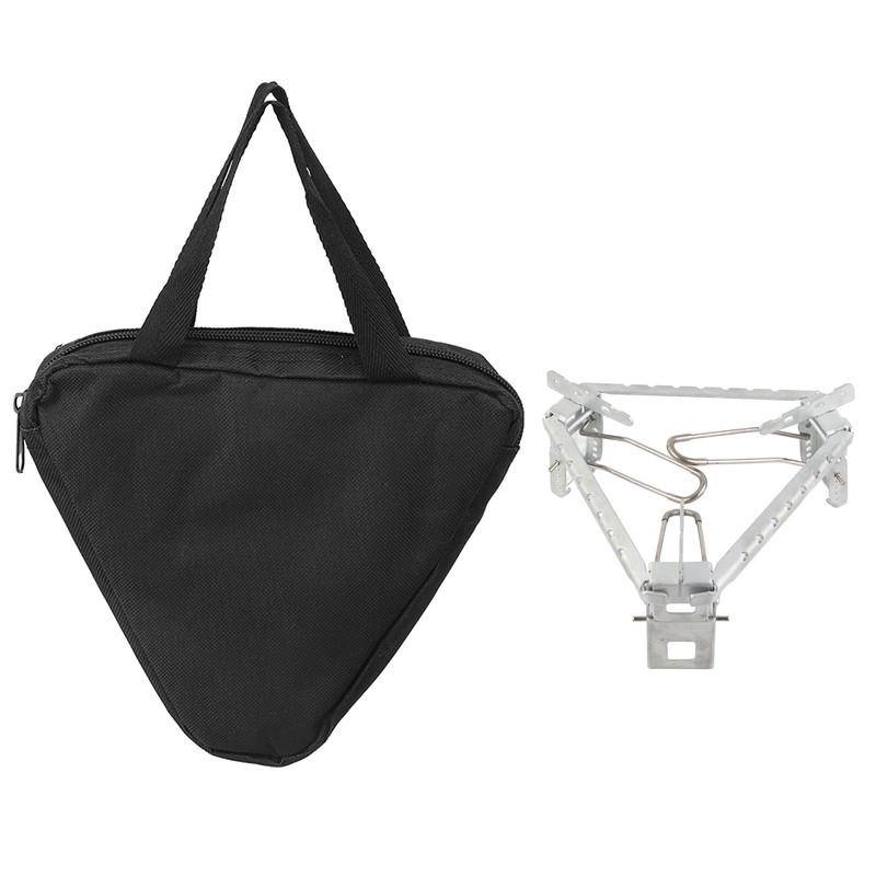 Foldable Gas Stove Pot Rack Bracket Canister Stand Fuel Grill