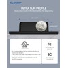 ELEGRP Smart Light Switch, 2.4GHz Wi-Fi Light Switch Compatible with