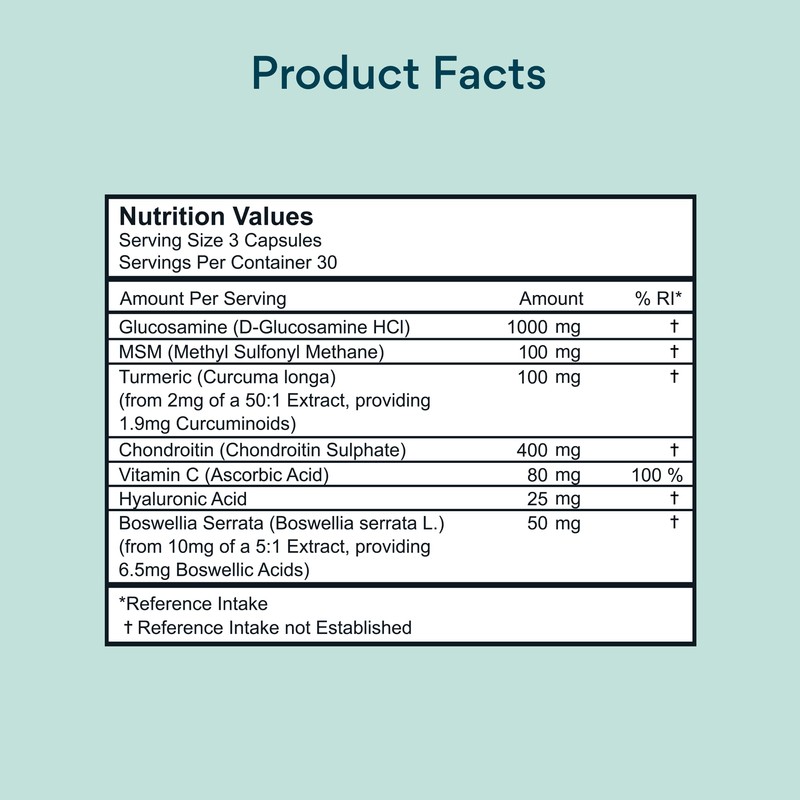 BetterVits Glucosamine Complex Capsule | Joints | Inflammation | Potent