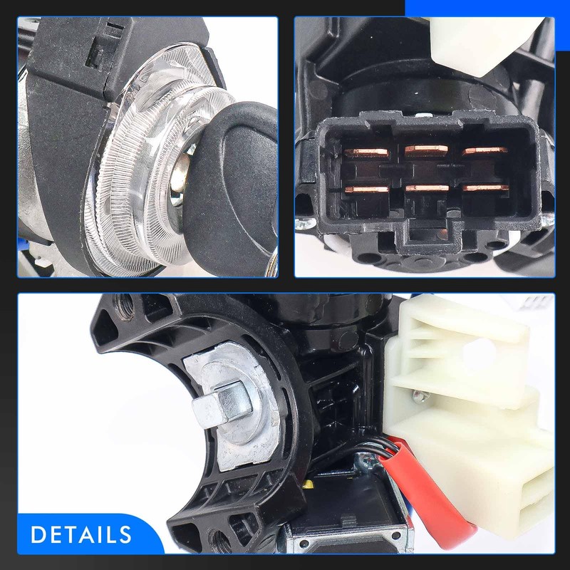 Ignition Lock Switch Assembly with Keys Fit for Kia Sedona