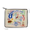catstudio Glacier Zip Pouch - Natural | 5" x 7"