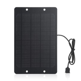 Soshine - Mini panel solar - Cargador de panel solar USB 5 V 6 W con monocristalino de alto rendimiento para cámara, bomba de agua, ventilador pequeño, bicicleta, banco de energía, linterna de camping