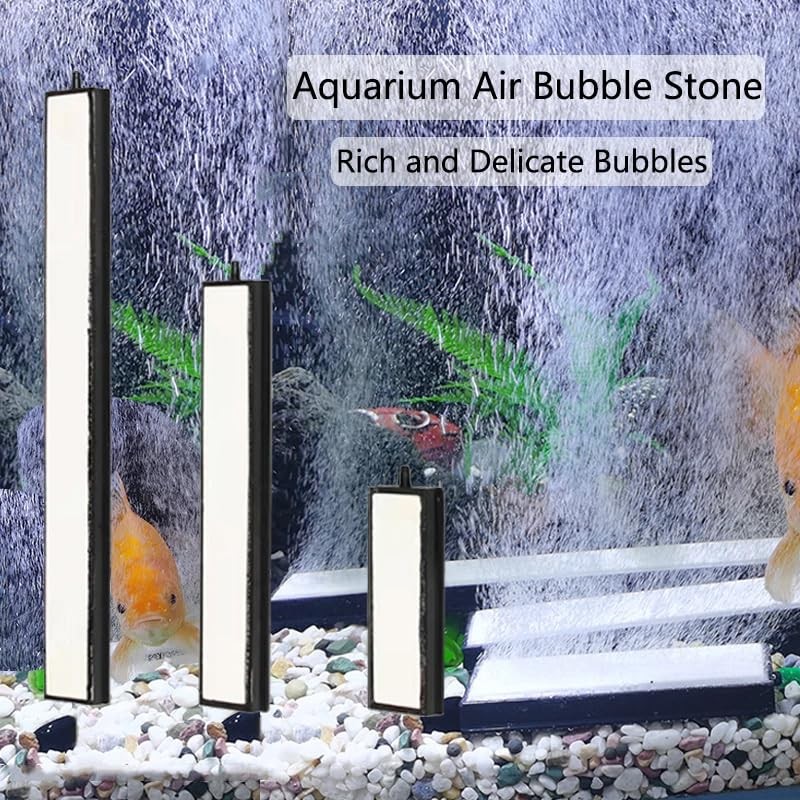 Aquarium Air Stones White Nano Bubble Bar for Fish Tank,