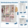 deijiner Portable Baby Wardrobe Closet Lightweight Kids Storage Organizer with