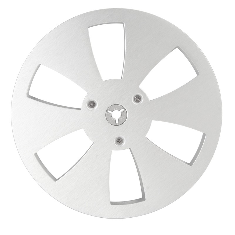 1/4 7 Inch Empty Reel Aluminum Alloy 6 Hole Open