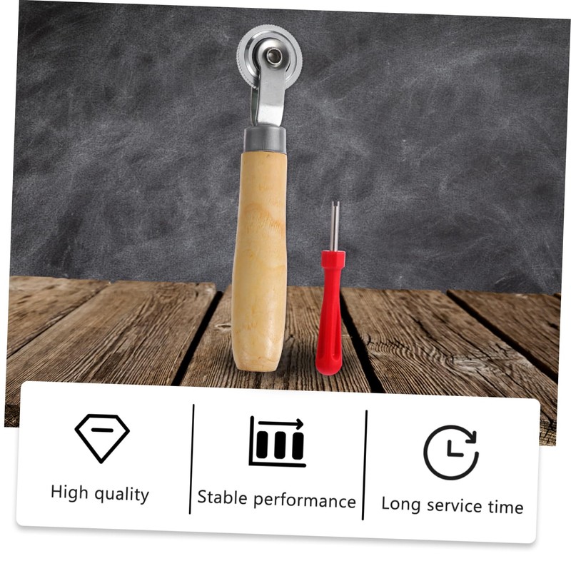 Mobestech 2pcs Tire Patch Roller Tool Set with Handle Automotive