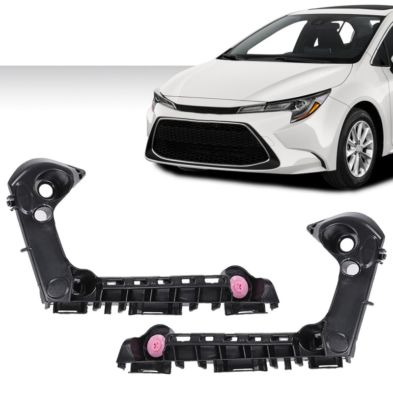 GRAND ORANGE Front Bumper Brackets Compatible with Toyota Corolla 2019-2021