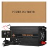GEARZAAR 2000W Car Power Inverter DC 12V To 2AC 110V Sine Wave Solar Converter Dual USB