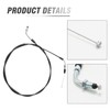 JUUDDENPARTS 78 Inch Throttle Cable, Replacement for GY6 50cc 80cc