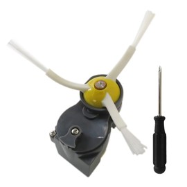 GruDawu Side Brush Motor Module (Replacement Motor Module + Side Brush +Screwdriver) Replacement for iRobot Roomba 500 600 700 800 900 Series
