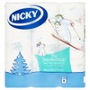 Nicky The Snowman and The Snowdog Toilet Tissue 9 Rolls
