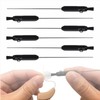 Hearing Amplifier Aid Cleaning Kits with Magnetic Brush & Wire