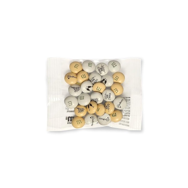 M&M'S Engagement or Wedding Shower Party Favors, Set of 30