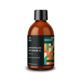 Vinplus Liposomal Vitamin C with Sea Buckthorn | Test Winner | 1000 mg Vit C | 250 ml | High Dose & Liquid for Immune System | Vegan