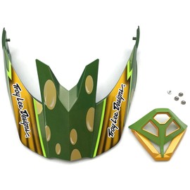 BELL Moto-10 MC Replica Helmet Visor/Peak & Mouthpiece Kit Gold/Green