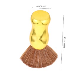 Gatuida Barber Neck Duster Brush Efficient Hair Cutting Cleaning Tool for Salon Professionals Comfortable Experience for Clients Elegant Design for Home Barbershop Use
