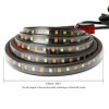 JMTBNO 2Pcs 60" Running Board LED Light Side Step Strip