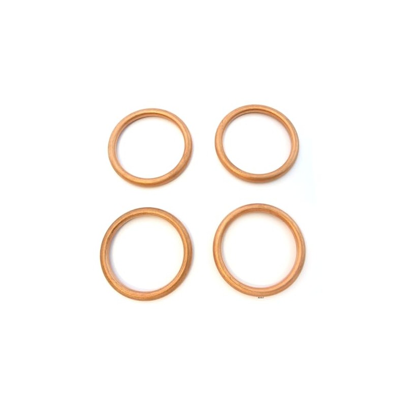 Set of 4 Exhaust Gaskets - 18291-MN4-920 - Fits Honda