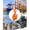 QWORK 2-Ton Heavy Duty Vertical Plate Lifting Clamp, 4400 lbs