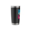 Reykjavik Iceland Cool Modern Artistic Design Stainless Steel Insulated Tumbler