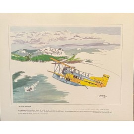 Steve Hillyer, Across The Gulf, AK Aviation History Series "A" No. 6, Signed