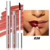 Unbranded 24H Matte Lip Liner Stain #03 | Peach Coral | Waterproof & Smudge-Free | Free Sh