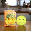 Scrub Daddy Original Scratch Free FlexTexture Scrubbing Sponge, Yellow