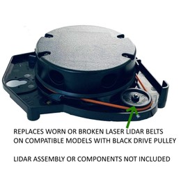 HDMNDD Neato Botvac Laser Lidar Drive Belt O Ring Replacement Buna N Belts Plus Spare Side Brush Compatible Botvac D75 D80 D85 Classic Series 65 70e 75 80 85