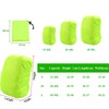 PINEPAN Waterproof Backpack Rain Cover with Adjustable Non-Slip Buckle Straps