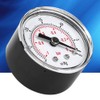 Axial Pressure Gauge Back Mount 1/8" BSPT Industrial Vacuum Pressure