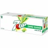 7UP Lemon Lime Zero Sugar Diet Soft Drink 12 oz